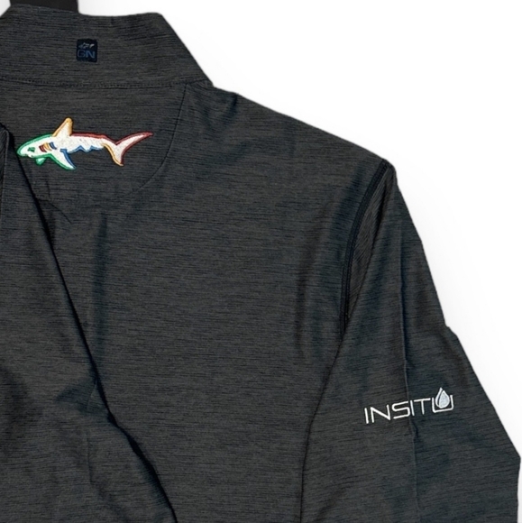 GREG NORMAN GN Collection Midweight Performance Quarter Zip Pullover - Picture 3 of 6